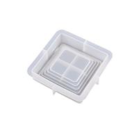 Resin Mold Silicone Tray for Casting Cup Mats Jewelry Box Placemat Table Decor Epoxy Casting Molds Flowers