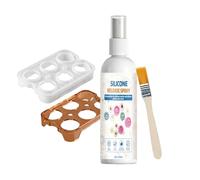 Resin Mold Spray, 100ml Easy Release Agent, Standard Size Bottle with Fine Mist, Non Stick Demolding Solution, Craft Spray with Care, Hobby Accessory for Beginners Professionals