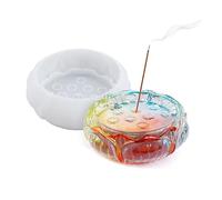 Resin Molds for Beautiful Incenses Holders with Hole Silicone Mold Sticks Ashes Catcher Mold for Craft
