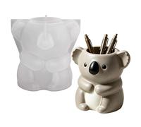 Resin Molds | Koala Easy Release Cute Craft Supplies | Planter Silicone Molds for Resin Casting,for Wax Clay Plaster Jewelry Organizer Pencil Holder Home Decor Party Favors