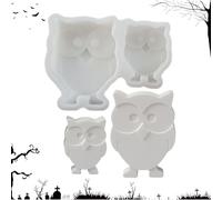Resin Molds,Owls Silicone Soap Mold | Easy Release Candle Making Tool for Children Beginners Adults Professionals Holiday Decor