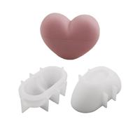 Resin Molds Silicone - Easy Release Reusable | Heart-Shaped Storage Box Silicone Molds | for Wax Epoxy Jars Candle Cups Home Decor Party Favors Holiday Christmas Birthday Beginners