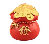 Resin Money Tree Statue Blessing Bag Sculptures Fengshui Ornament for Home Offices Desktop Decorations Collectibles Money Tree Statue Fengshui Decoration with Blessing Bag Figurine for Wealth Luck