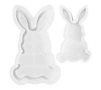Resin Mould for Candle Holder, Concrete Rabbit Decoration for Creative Crafts - Resin Moulds - for Table Centerpieces Party Wedding Home