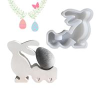 Resin Moulds - Non-stick with Easy Release - 3D Rabbit Silicone Mould - For Making Soap, Candlesticks, Cement, Clay, Plaster and Table Decoration