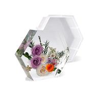 Resin Moulds Silicon, Large Square Resin Moulds, Deep Resin Moulds for DIY Handmade Crafts, Table Decoration,Home Ornament