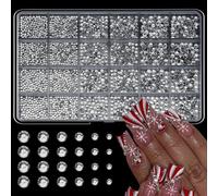 Resin Nails Art Charms with Heart Square and Teardrop Designs for Creative Manicure Mixed Shape Nails Beads for Manicure