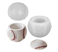 Resin, Non-Stick, Reusable, Easy to Demould, Baseball-Shaped Soap Mould, for Chocolate, Candy, Fondant, Sweets, Jelly, Clay Creations