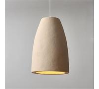 Resin Pendant Light, Japanese Style Bird Nest Hanging Lamp Adjustable Height Chaner for Dining Room Kitchen Island