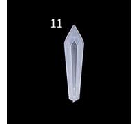 Resin Pendulum Mold Crystal Epoxy UV Resin Pendant Molds Silicone Molds Jewelry Casting Mold for Making Necklace Silicone
