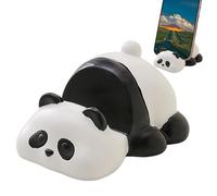 Resin Phone Holder - Animal Themed Desktop Decoration, Compact Smartphone Display Stand Base, Collectible Table Ornament Sculpture, Anti-skid