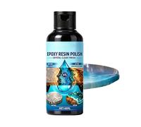 Resin Polishing Agent - High Gloss Fast Restoration Kit with Sponge, Scratch Removal Cleaner for Resin Surfaces | DIY Polishing Compound for Tables, Countertops, Jewelry and Furniture Repair