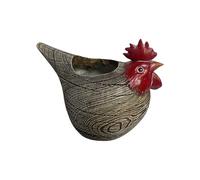 Resin Pot for Flowers - Chicken Shape Houseplants Container | Indoor Resin Flower Pot Decorative - for Balcony Yard Patio Porch Windowsill Orchid Bonsai Cactus Monstera Aloe