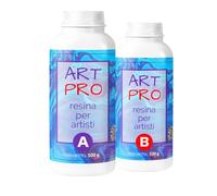 Resin Pro 3,32 Kg [117,1 Oz] Epoxy Resin Art Pro for Artistic Canvas and 3D Effects, Coasters and Trays - Non-toxic Certified - Free Gloves - Technical Support in English