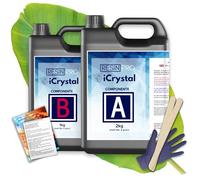 Resin Pro Crystal Clear Epoxy Resin - 3kg | Fast Drying, Non-Toxic Clear Epoxy Resin & Hardener for Wood, Fabric, Glass & Paper | DIY Art, Mould Casting, Jewellery Making, Coasters & Surface Coating