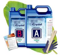 Resin Pro Crystal Clear Epoxy Resin - 4.5kg | Fast Drying, Non-Toxic Clear Epoxy Resin & Hardener for Wood, Fabric, Glass & Paper | DIY Art, Mould Casting, Jewellery Making, Coasters & Surface Coating