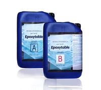 Resin Pro EPOXYTABLE 10 Epoxy Resin for Castings up to 10 cm, Ideal for Wooden Tables, Large Castings, Artworks without Bubbles - 100% Made in Italy - 10 Kg
