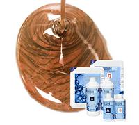 Resin Pro Resin kit with Pigment, Clear Epoxy Resin 800g and a Metal Pigment for DIY, Decoration, Artistic Projects, Transparent Epoxy Resin and Hardener with Metallic Colour, Copper