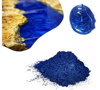 Resin Pro Sahara Pigment Colours for Epoxy Resin, Mica Powder 10g for Epoxy Working, Coating, Countertops, Tables, DIY, Arts and Crafts, Motion Effect (Dark Blue)