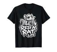 Resin Rat Life Funny Epoxy Crafter Gift Idea Lovers T-Shirt