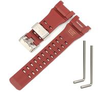 Resin Replacement Strap Compatible with Casio GWG-B1000 GWG-B1000-1AJF Master G Series MUDMASTER Men's Watch Strap, one size, Resin, No Gemstone