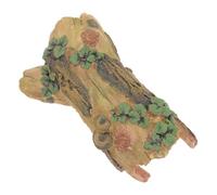 Resin Reptile Tree Trunk Cave Hideout Detachable Hollow Hide | Lizard and Snake Use, Versatile Habitat Decor, Hollow Structure with Realistic Trunk Shape, One-piece Resin Build