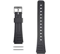 Resin Rubber Strap Compatible with CASIO F-91W - Includes 2 18mm Pins - F91