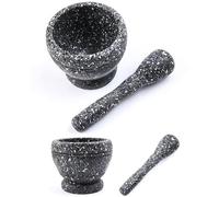 Resin Setmortar and pestle Garlic Herb Spice Mixing Grinding Crusher Bowl Restaurant Kitchen Tools(Size3)