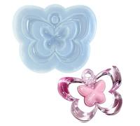 Resin Shaker Molds Epoxy Casting Butterfly Silicone Molds Keychain Charm Jewelry Making Home Decors Dessert Mold