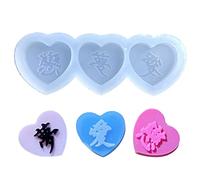 Resin Shaker Molds Reusable Silicone Cartoon Moulds Epoxy Casting Shaker for Making Casting Molds Silicone Keychain Jewelry Crystal Flowers Square