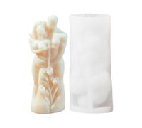 Resin Shapes POXY 3D Pair-Up, Lovers Pair Silicone Shape for Resin, 3D Embracing Abstract Human Body Perfume Candle Silicone Shape | Art Resin Shape for Wedding in