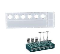 Resin Shot Glass Molds Silicone, Shot Glass Serving Tray Mould for Resin, Shot Glasses Rectangle Tray Resin Mold for Party Home Decor