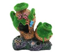 Resin Shrimp Cave Barrel Artificial Bucket Hole Crystal Breeding Hideaway Decor