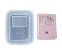 Resin Silicone Mold Quicksand Casting Mold Epoxy Resin Shaker Mold Jewelry Craft Making Resin Pendant Mold