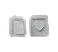 Resin Silicone Molds Casting Epoxy Shaker Mold for Jewelry Making Pendant Mold for Epoxy Resin