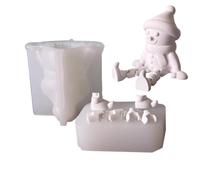 Resin Silicone Mould Reusable Easy Release | Epoxy Resin Christmas Mould Suitable for Beginners, Moms, Women, Dining Table, Bedside C