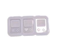 Resin Silicone Shaker Mold Epoxy Molds Crystal Keychain Earring Pendant Mold for Jewelry Craft Silicone Shaker for Epoxy