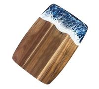 Resin Spliced Chopping Board with Maple Wood, Big Steak Cutting Board