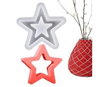 Resin Star Mold - Star Silicone Resin Molds | Star Silicone Resin Molds, Candle Making Mould, Desktop Ornament Silicone Mould for Soapbar