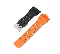 Resin Strap GA-100/110/120/150/300/400/700 GD-100/110/120 G-8900 GLS-100 Silicone Watch Band Accessories 16mm Fit for Casio Fit for G-Shock Watch Strap (Color : Black Red, Size : 16mm) Interesting