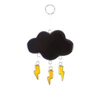 Resin Suncatcher: Count Your Rainbows Thundercloud Decor - Something Different Wholesale - Sunnier Days Decoration