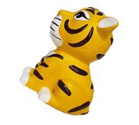 Resin Tiger Money Bank Large Capacity Desktop Ornament Yellow