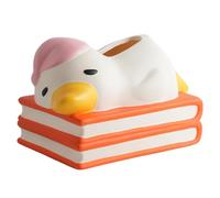 Resin Tissue Box Cover with Top Pull Opening for Living Room | Top Opening Tissue Cover for Tabletop Home Accent, Study Room Display and Living Room Bedroom Decor