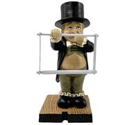 Resin Toilet Butler Roll Holder, Comical Intricate Statue, Novelty Toilet Roll Holder, Standing Old Man Sculpture, Bathroom Decor (Style 1),Style1