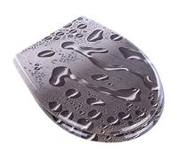 Resin Toilet Seat Soft Close Quick Release Fits Most Round and Oblong Toilets