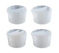 Resin Tools Silicone Cup for Making Craft Reusable Pigment Coloring Toning Crystal Epoxy Dispensing Dispensing Cups