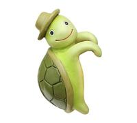 Resin Turtle Plant Hanger - Tortoise Figure Indoor & Outdoor Garden, Patio, Pond Decor, Plant Pot Holder for Garden and Patio