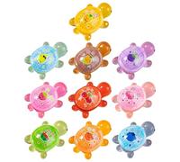 Resin Turtles Miniature Toys | 10 Pieces Luminous Small Resin Animals | Sea Turtle Ornaments For The Home, Shelf, Desktop, Living Room, Windowsills | Room Decor Aesthetic Bedroom