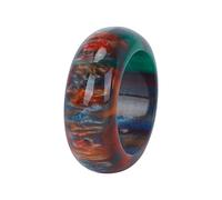 Resin United Colourful Hand Finger Index Of Ladies Finger The Ring States And Full Ring Acrylic Europe Set Jewellery Rings Gemstone Rings Women, A5, Acrylic, No Gemstone
