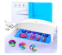 Resin UV Lamp, 48W Fast Curing UV/LED Resin Lamp for UV Resin Kit